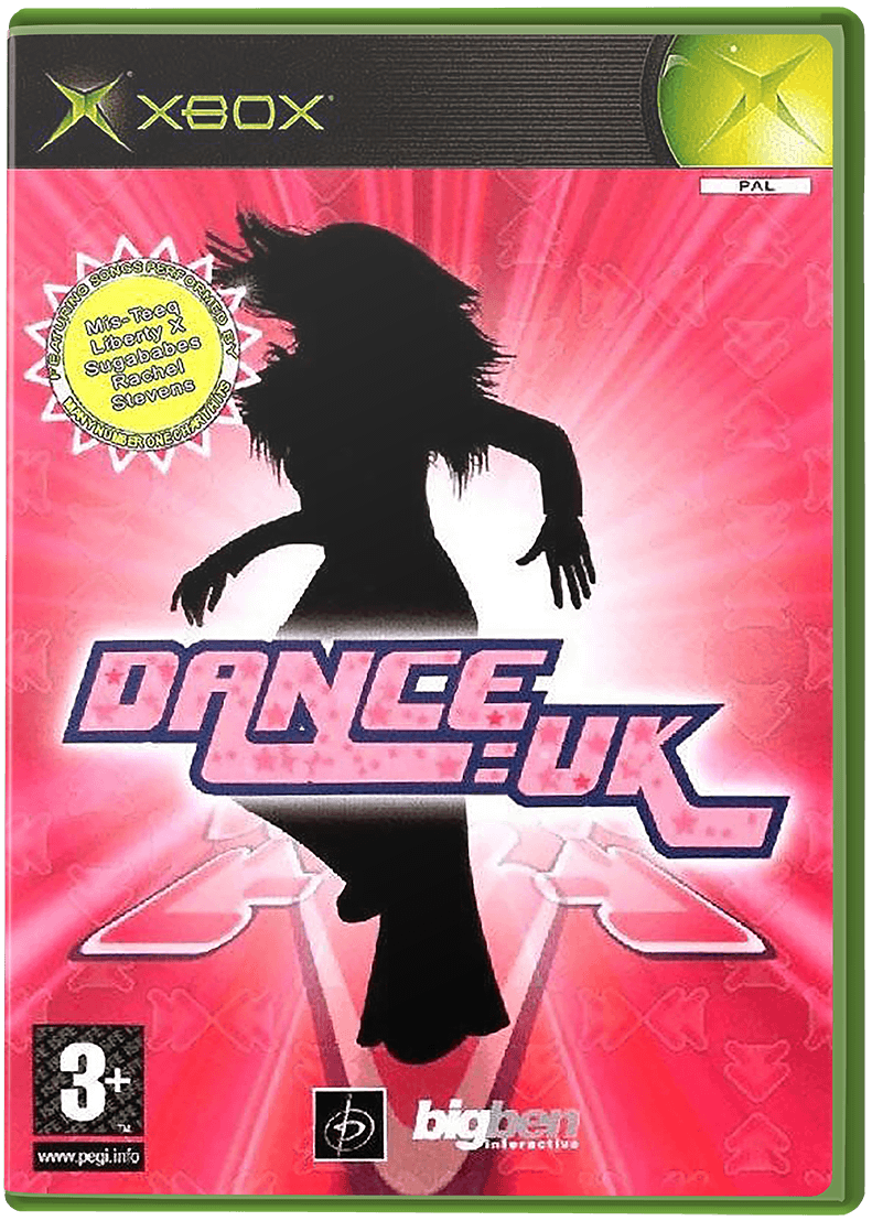 Dance: UK box art for Xbox
